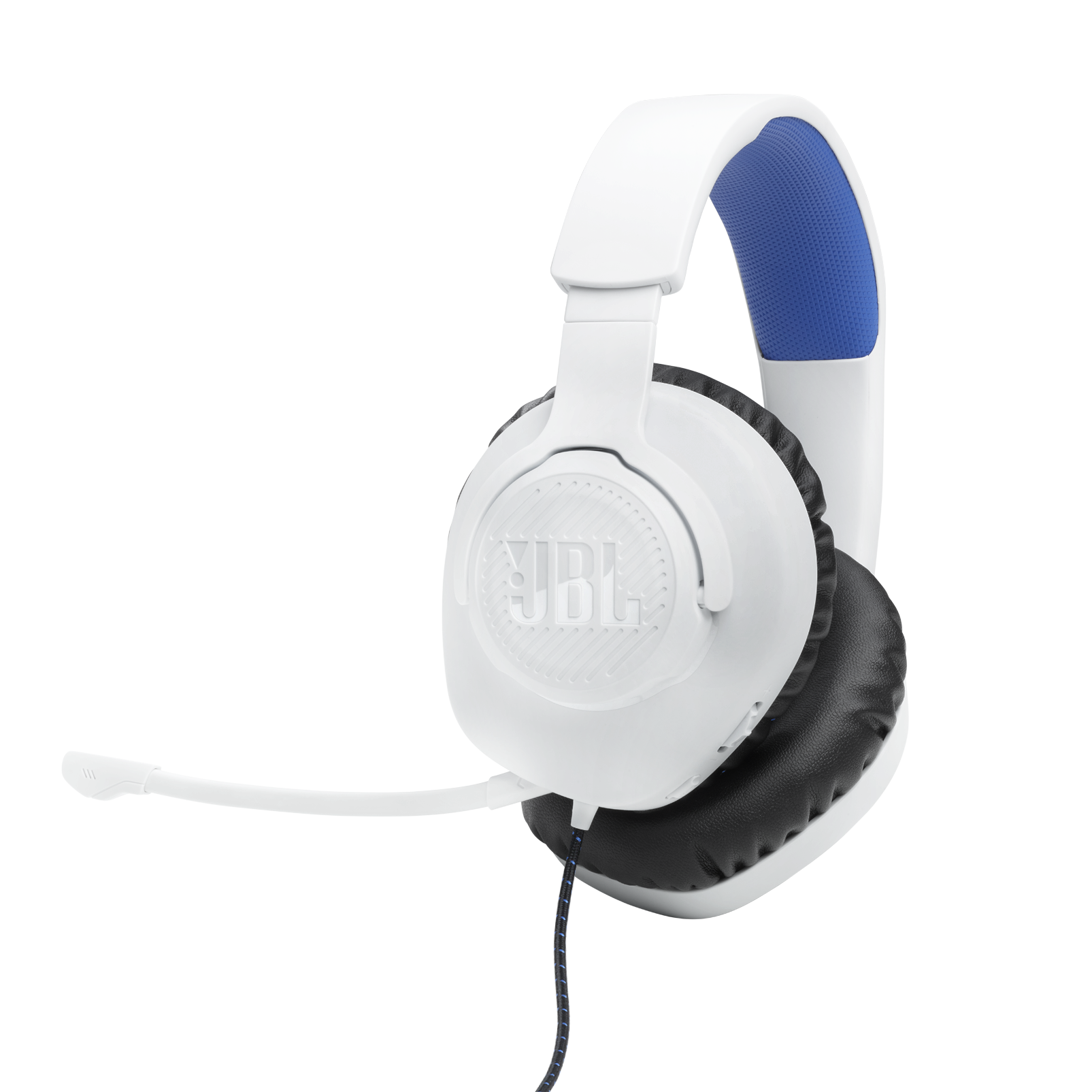 JBL Quantum 100P Console - Black - Wired over-ear gaming headset with a detachable mic - Hero